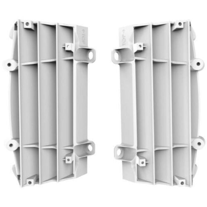 POLISPORT Radiator Louvers for KTM - Orange, Part Number 8466800004