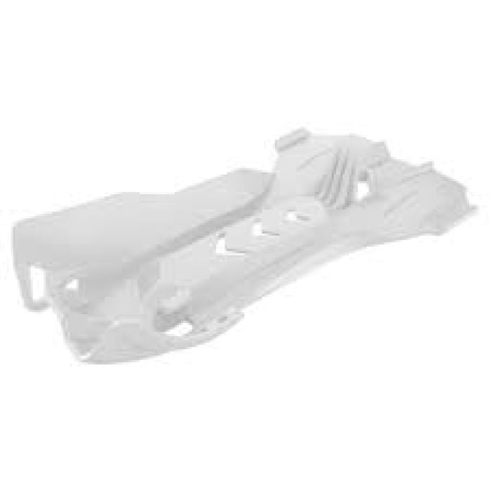 Polisport White Skid Plate - Part Number 8468800003