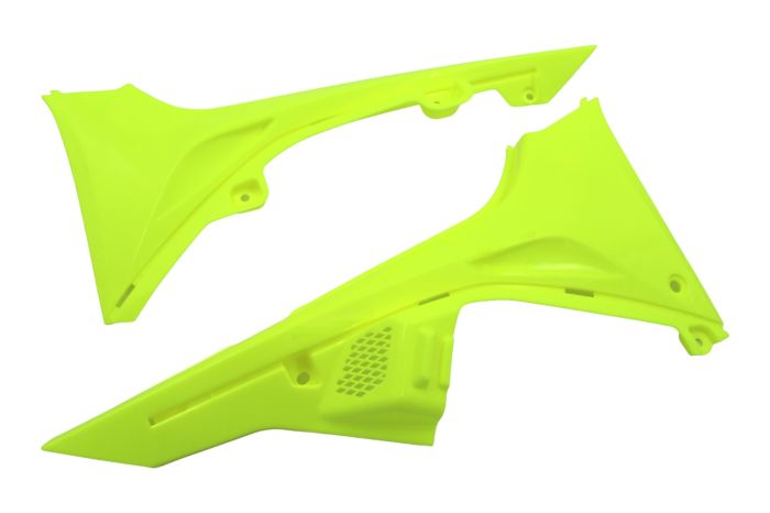 POLISPORT Airbox Covers Yellow Flo - Part Number 8424600004