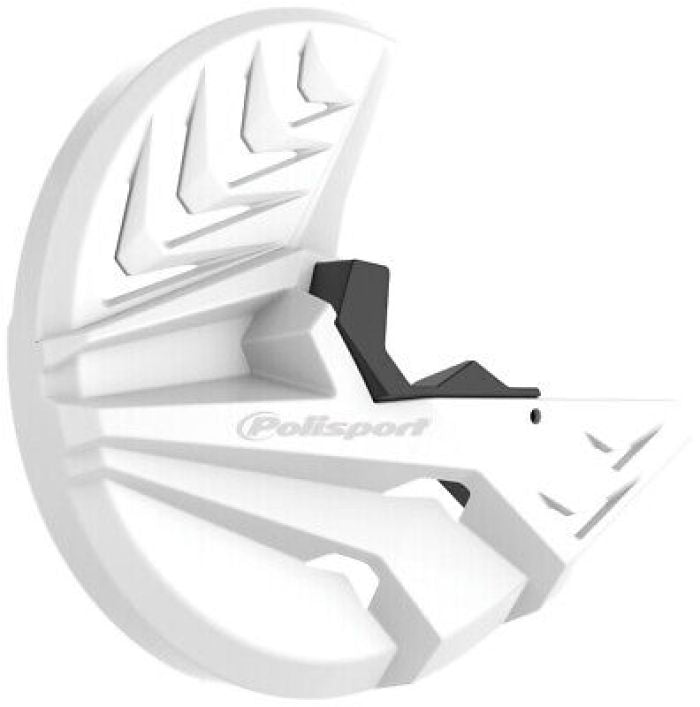 Polisport Disk & Bottom Fork Protector White/Black - Part 8155300002