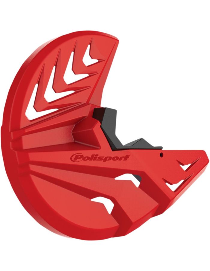 Polisport Disk & Bottom Fork Protector Red/Black - Part Number 8155300003