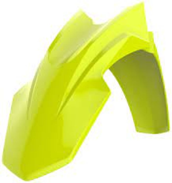 POLISPORT Front Fender Yellow FLO - Part Number 8576700004
