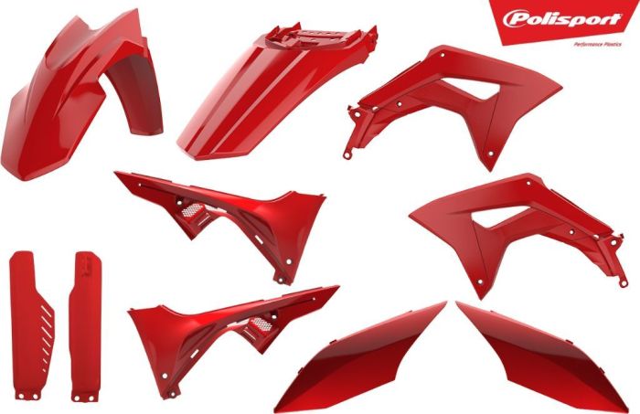 Polisport MX Complete Kit in Red - Part Number 90846