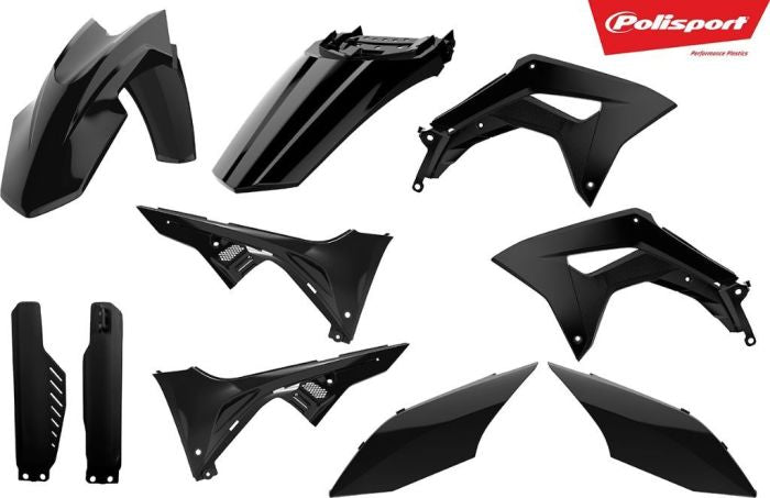 Polisport MX Complete Kit Black - Part Number 90847