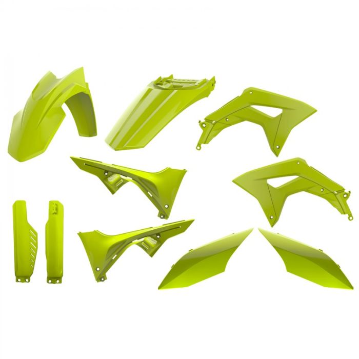 Polisport MX Complete Kit Yellow Flo for Off-Road Motorcycles