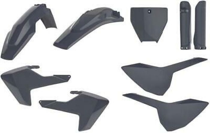 POLISPORT MX Complete Kit Nardo Grey - Part Number 90872