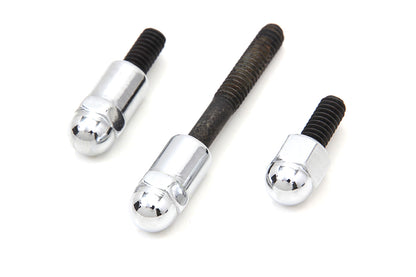 Colony Chrome Oil Hose Cover Mounting Kit for Harley Davidson FXD (1999-2008)