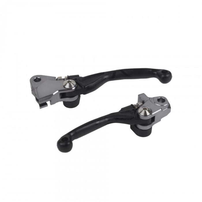 Polisport Pivot Levers Black – Model 8487200062 for Enhanced Motorcycle Control