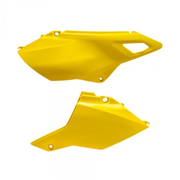 Polisport Restyling Plastic Side Panels Set in Yellow, Part Number 8610700001