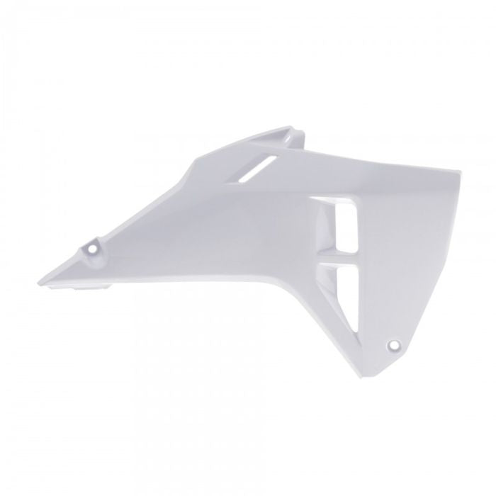 Polisport Replica Plastic Radiator Scoops White – Part Number 8505900002