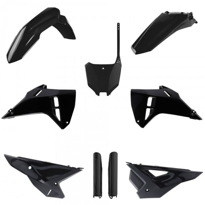 Polisport Replica Plastic Full Kit in Black – Part Number 91600