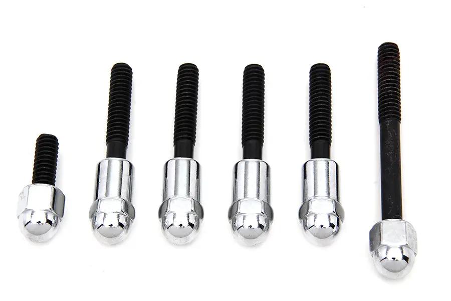 Colony Chrome Transmission Shifter Cover Mount Kit for Harley Davidson FLT and FXST by Colony