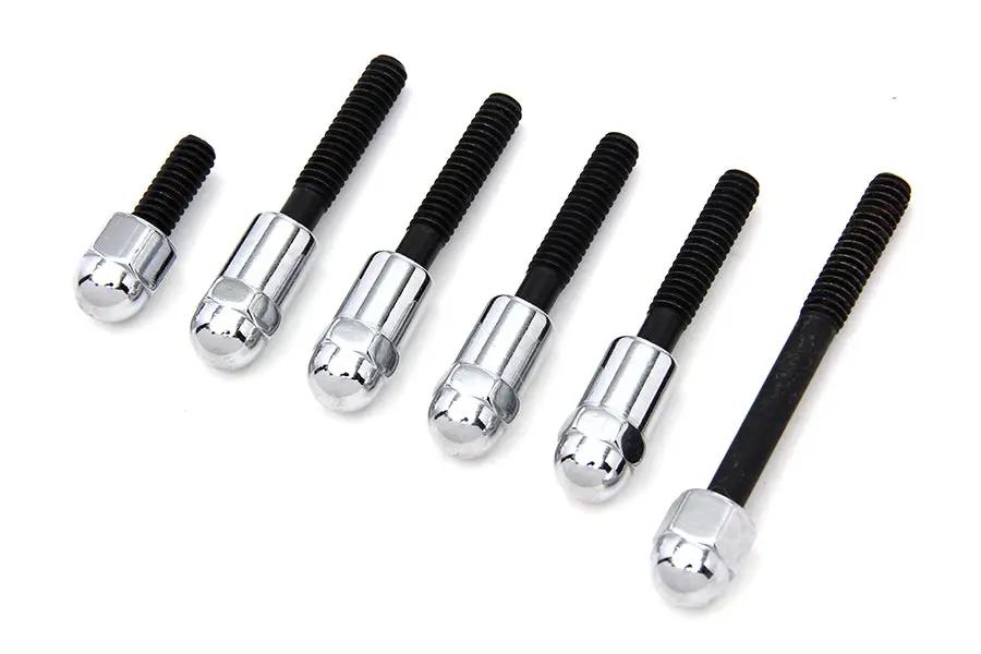 Colony Chrome Transmission Shifter Cover Mount Kit for Harley Davidson FLT and FXST by Colony