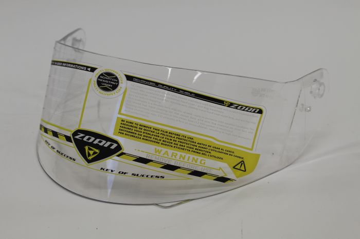 ZOAN Optimus Single Lens Clear - Part Number 090-314