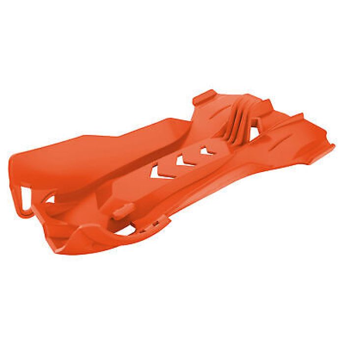 Polisport Orange Skid Plate - Part 8471600002 for Enhanced Motorcycle Protection
