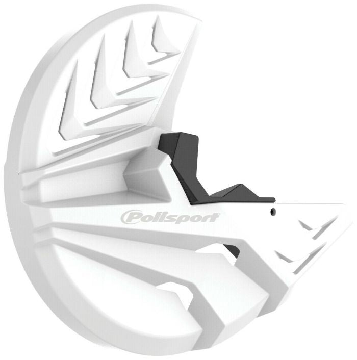 Polisport Disk & Bottom Fork Protector White/Black - Part 8157000002