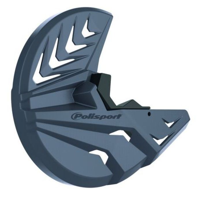 Polisport Nardo Grey Disk & Bottom Fork Protector for Motorcycles, Part 8155600004