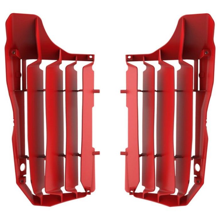 Polisport Radiator Louvers in Red - Part #8466800005