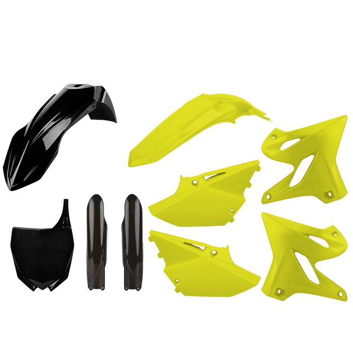 Polisport MX Full Kit Flood Yellow and Black – Part No. 91048