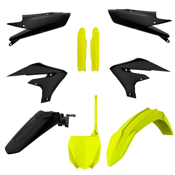 Polisport MX Full Kit Flood Yellow and Black – Part Number 91049