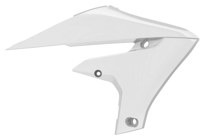 Polisport Radiator Scoops White for Enhanced Cooling - Part #8477800002