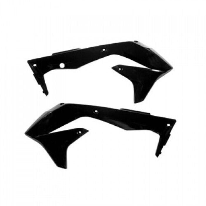 Polisport Radiator Scoops Restyling Black - Part #8425800002