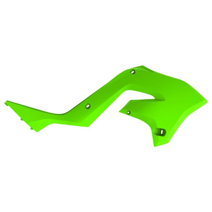 POLISPORT Radiator Scoops Restyling Lime Green - Part Number 8425800004