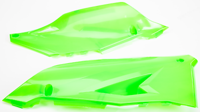 Polisport Side Panels Lime Green - Part Number 8423500005