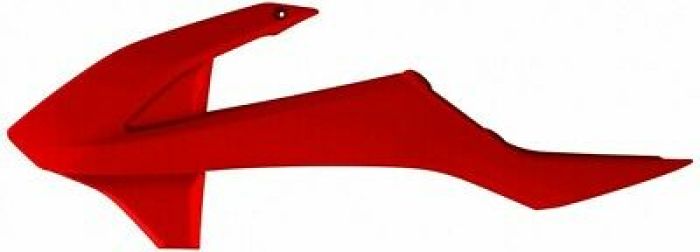 POLISPORT Radiator Scoops Red - Part Number 8421300003