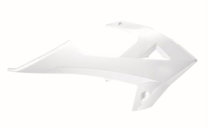 Polisport Radiator Scoops White Part 8005600018 for Enhanced Cooling Performance