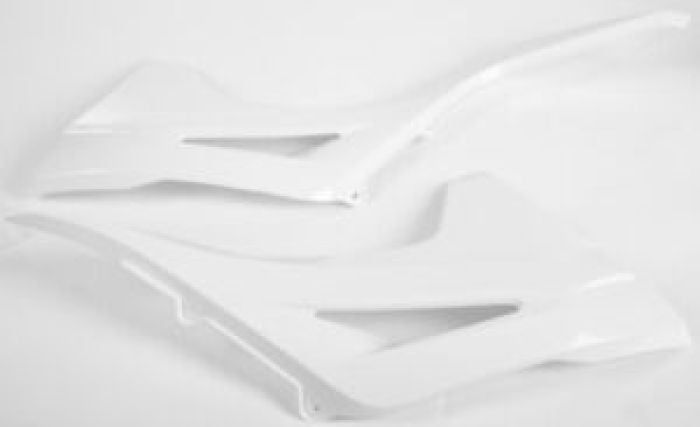 Polisport Radiator Scoops White - Model 8473800008 for Enhanced Cooling and Protection