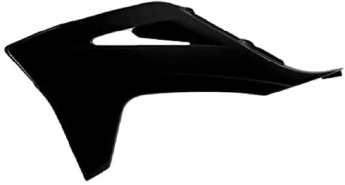 Polisport Radiator Scoops Black - Part Number 8473800009
