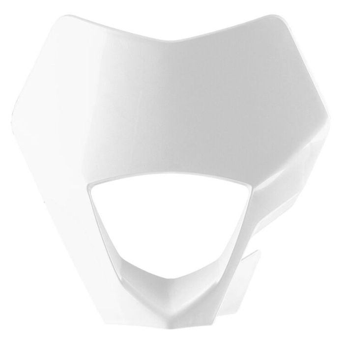 POLISPORT Headlight Mask White - Part Number 8668300003