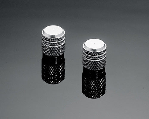 Highway Hawk Valve Cap Panhead Aluminum Silver for Motorcycle Wheels – Part Number HH-01-124