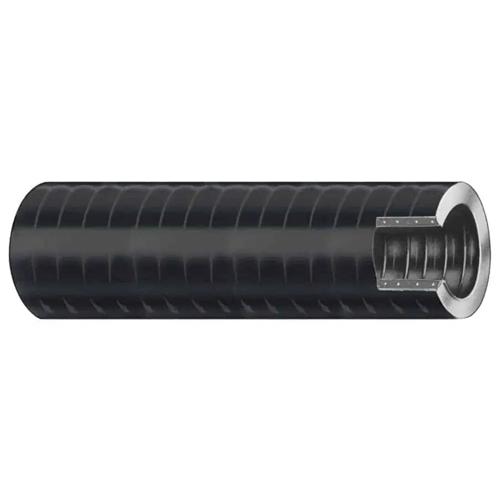 Trident Marine 1-1/8 inch VAC XHD Bilge and Live Well Hose - Hard PVC Helix, Black, Sold by the Foot