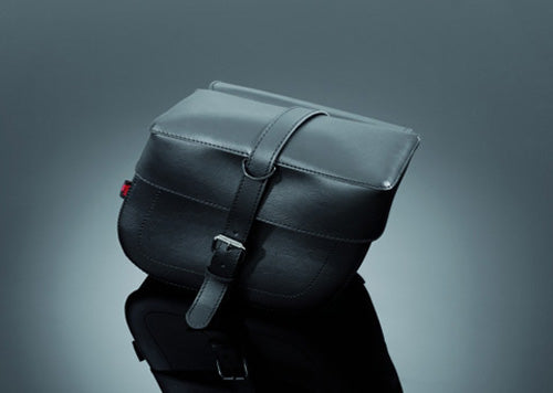 Highway Hawk HH-02-2626 Tek Leather Saddlebags for Motorcycles
