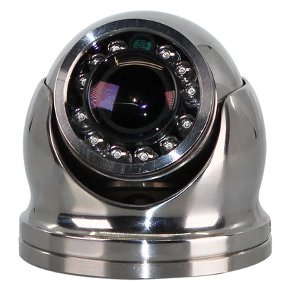 Iris Innovations IRIS-S460-36 High Definition 3MP Marine IP Mini Dome Camera with 80-Degree HFOV and 316 Stainless Steel Housing
