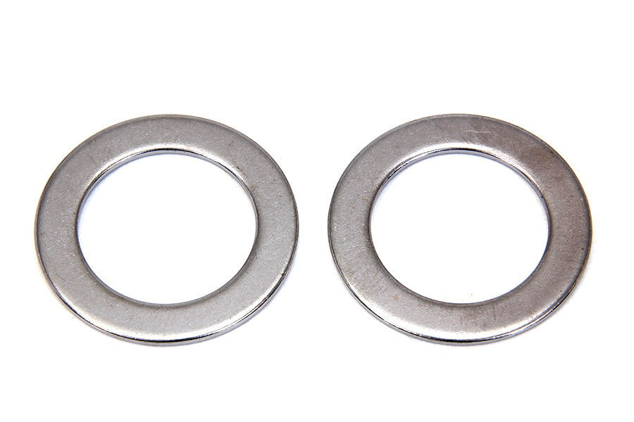 Colony Fork Tube Plug Chrome Washer for Harley Davidson FX and FLST Models