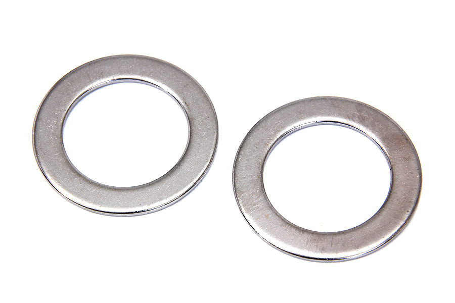 Colony Fork Tube Plug Chrome Washer for Harley Davidson FX and FLST Models
