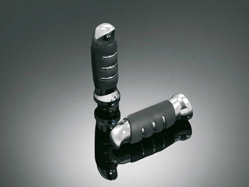 Highway Hawk Handgrips Smooth 1" Assembly - Model HH-45-0182