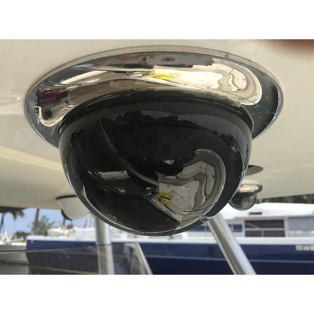 Iris Innovations IRIS4106 Miniature Marine PTZ Dome Camera with Stainless Steel Bezel and 10x Optical Zoom