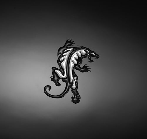 Highway Hawk Small Bi-Color Panther 3-D Sticker - Part Number HH-51-60031