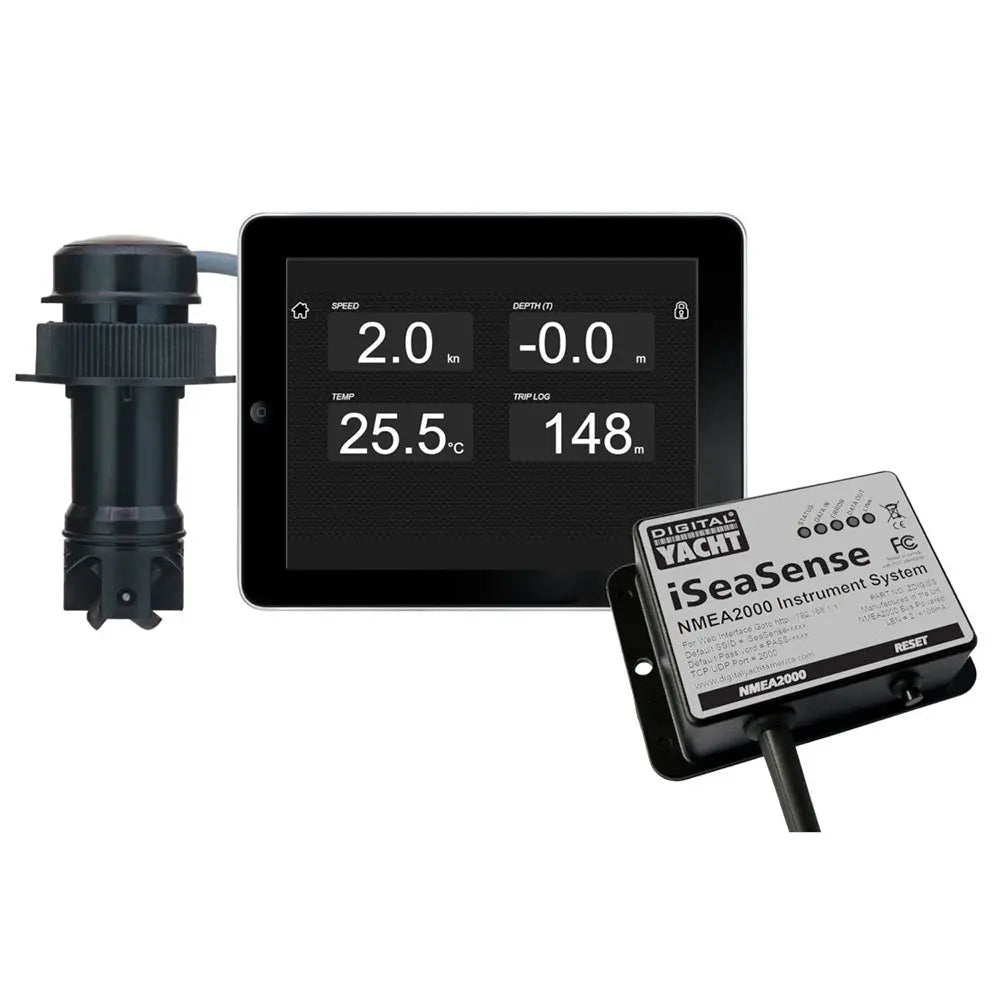 Digital Yacht iSeaSense Wireless Speed, Depth & Temperature Pack ZDIGISSPK1