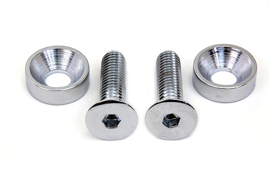 Colony Chrome Engine Mount to Cylinder Head Screw Set for Harley Davidson FXST