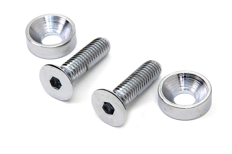 Colony Chrome Engine Mount to Cylinder Head Screw Set for Harley Davidson FXST