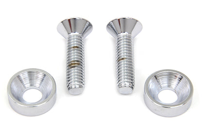 Colony Chrome Engine Mount to Cylinder Head Screw Set for Harley Davidson FXST