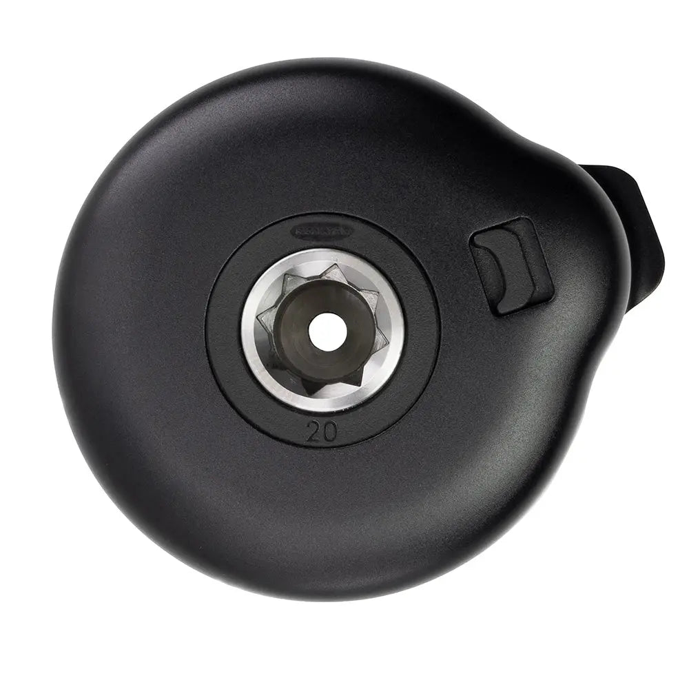 Ronstan 20ST Orbit Winch 1 Speed - Lightweight Alloy Marine Winch with Power Ribs and Tool-Free Maintenance