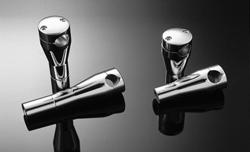 Highway Hawk 6-Inch Handlebar Riser Set – H D Style for Custom Motorcycle Fitment