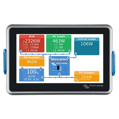 Victron Energy Ekrano GX - Advanced 7-Inch Touchscreen System Monitor for Power Management