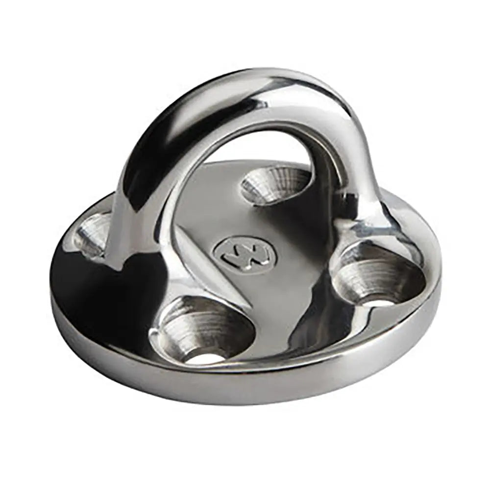 Wichard Marine Fixed Round Pad Eye - 57mm Diameter for Sailing and Marine Rigging